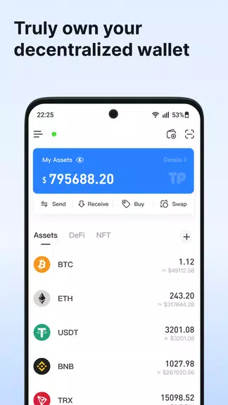 TokenPocket: Crypto & Bitcoin Captura de tela 1