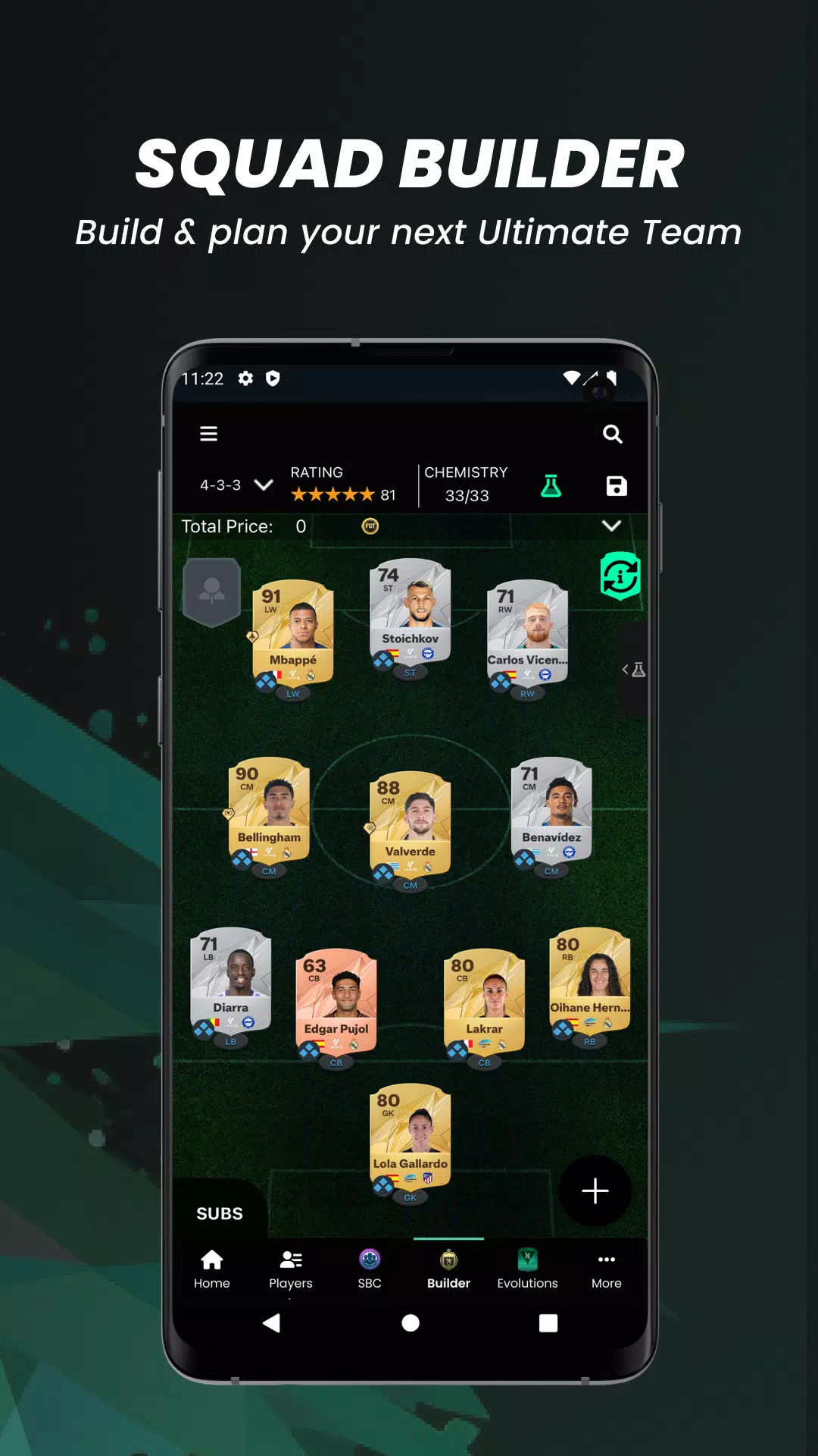FUTBIN 24 Database & Draft應用截圖第4張
