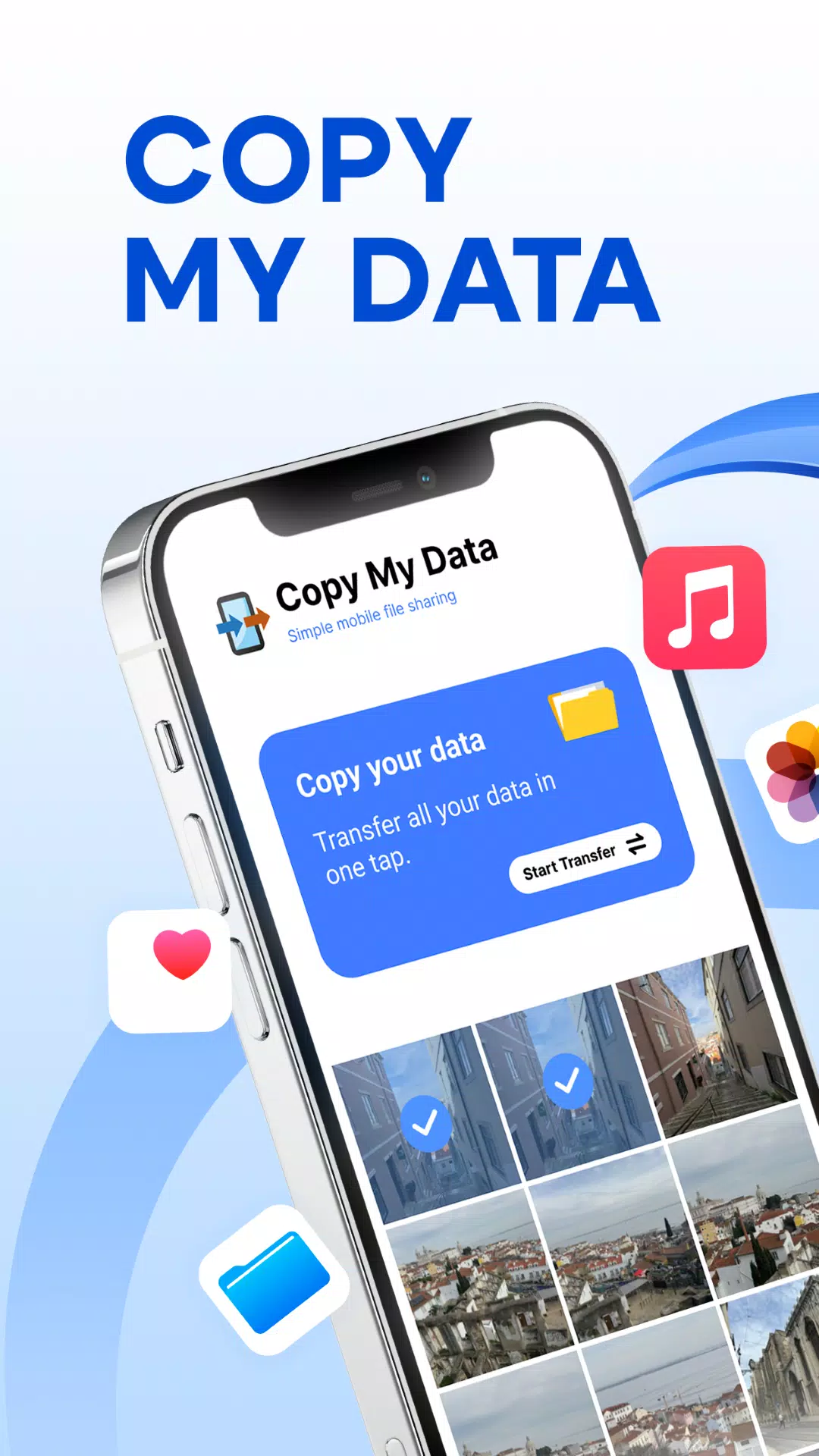 Copy My Data ဖန်သားပြင်ဓာတ်ပုံ 1