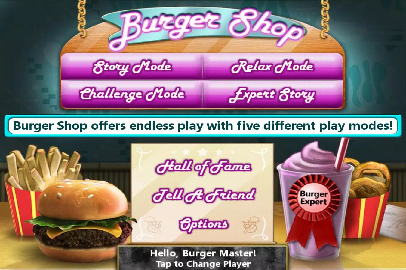 Burger Shop ဖန်သားပြင်ဓာတ်ပုံ 2