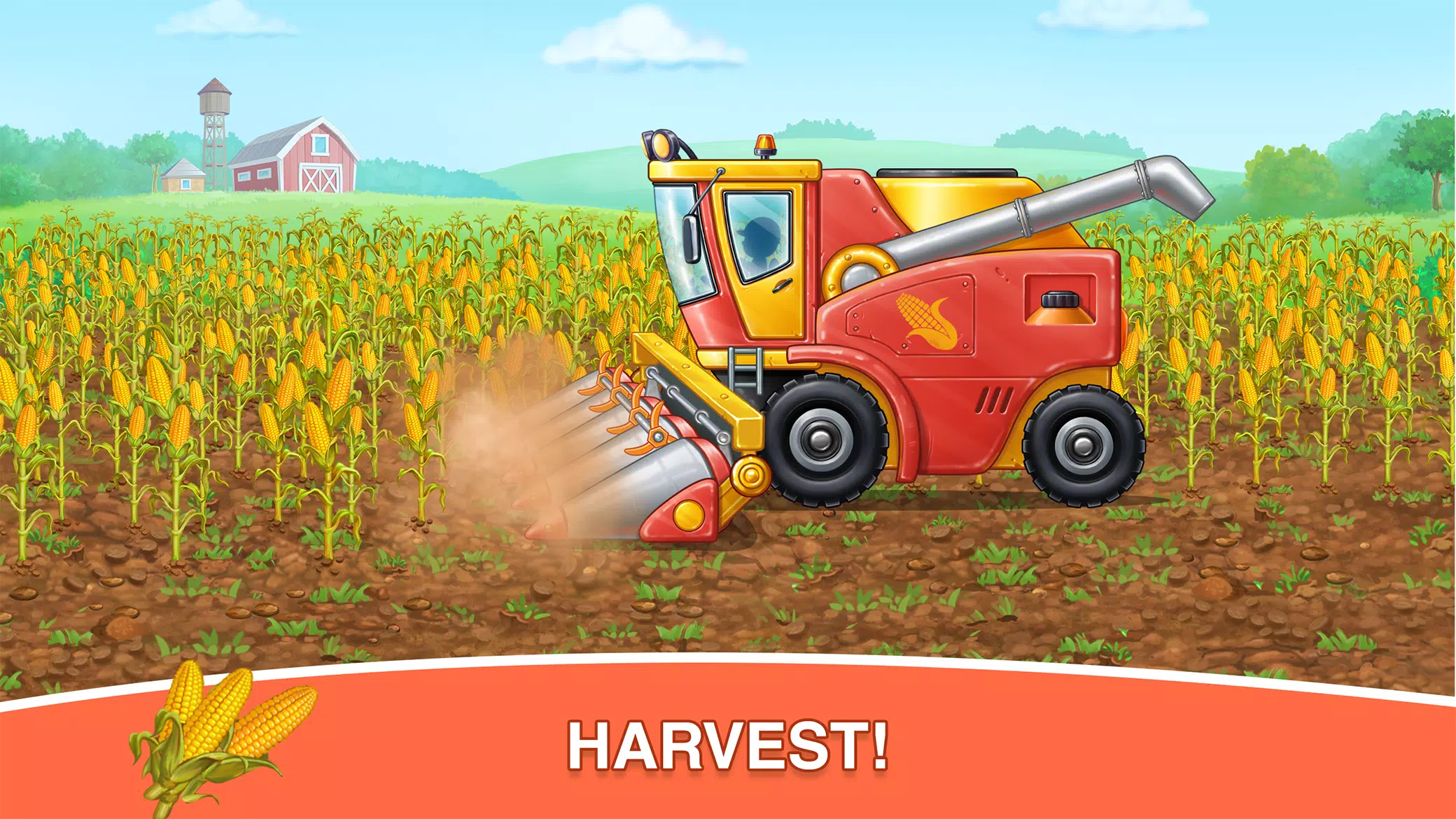 Corn Harvest Baby Farming Game Screenshot 4