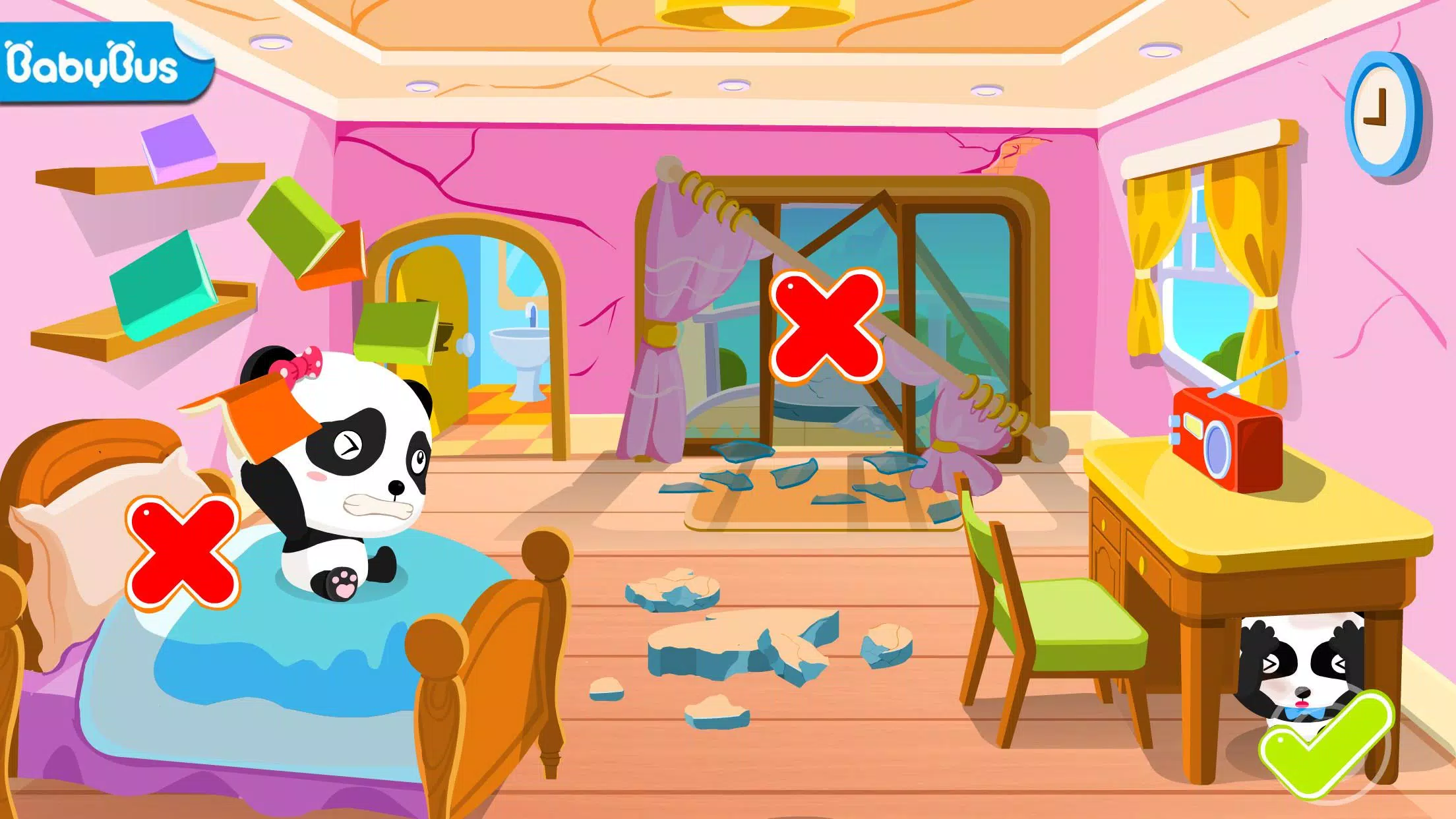 Schermata Baby Panda Earthquake Safety 1 1