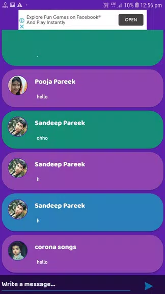 Mini Chat ROOM | Make New Friends Screenshot 3