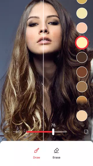 Hair Color Changer: Change you Screenshot 1