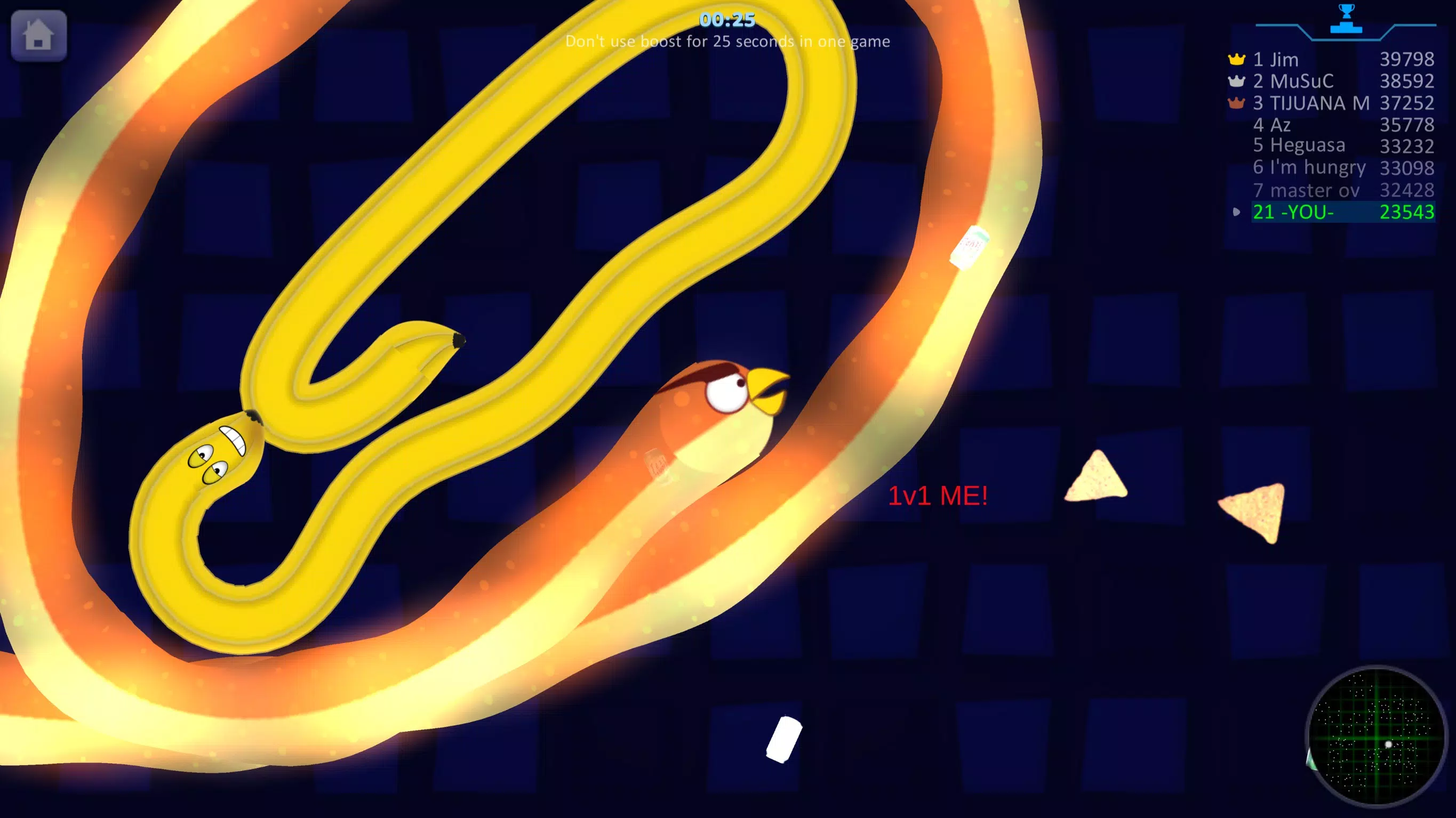 Schermata Snake Hunt: Worm io Games Zone 4