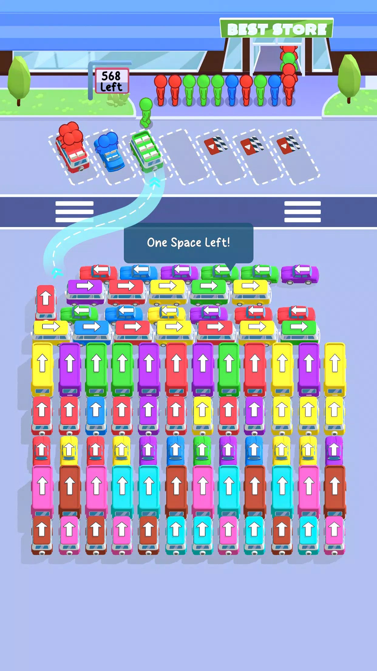 Schermata Bus Jam: Traffic Puzzle 2