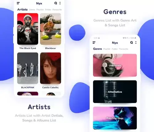 Nyx Music Player Ảnh chụp màn hình 3