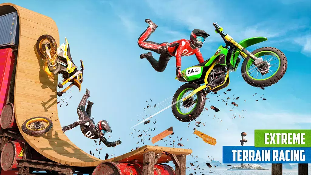 Bike Stunt Heroes: Bike Games Zrzut ekranu 2