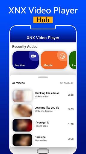 XNX Video Player - All Format HD Video Player Captura de tela 2