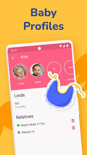 Baby: Breastfeeding Tracker Zrzut ekranu 4