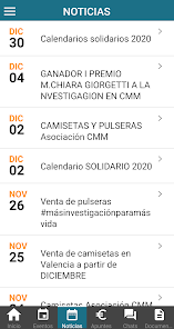 Asociación de Cáncer de Mama Metastásico (ACMM) Screenshot 1