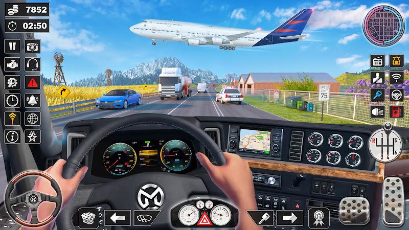 Truck Driving School Games Pro Ekran Görüntüsü 2