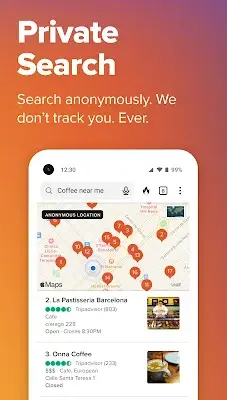 DuckDuckGo Private Browser應用截圖第2張