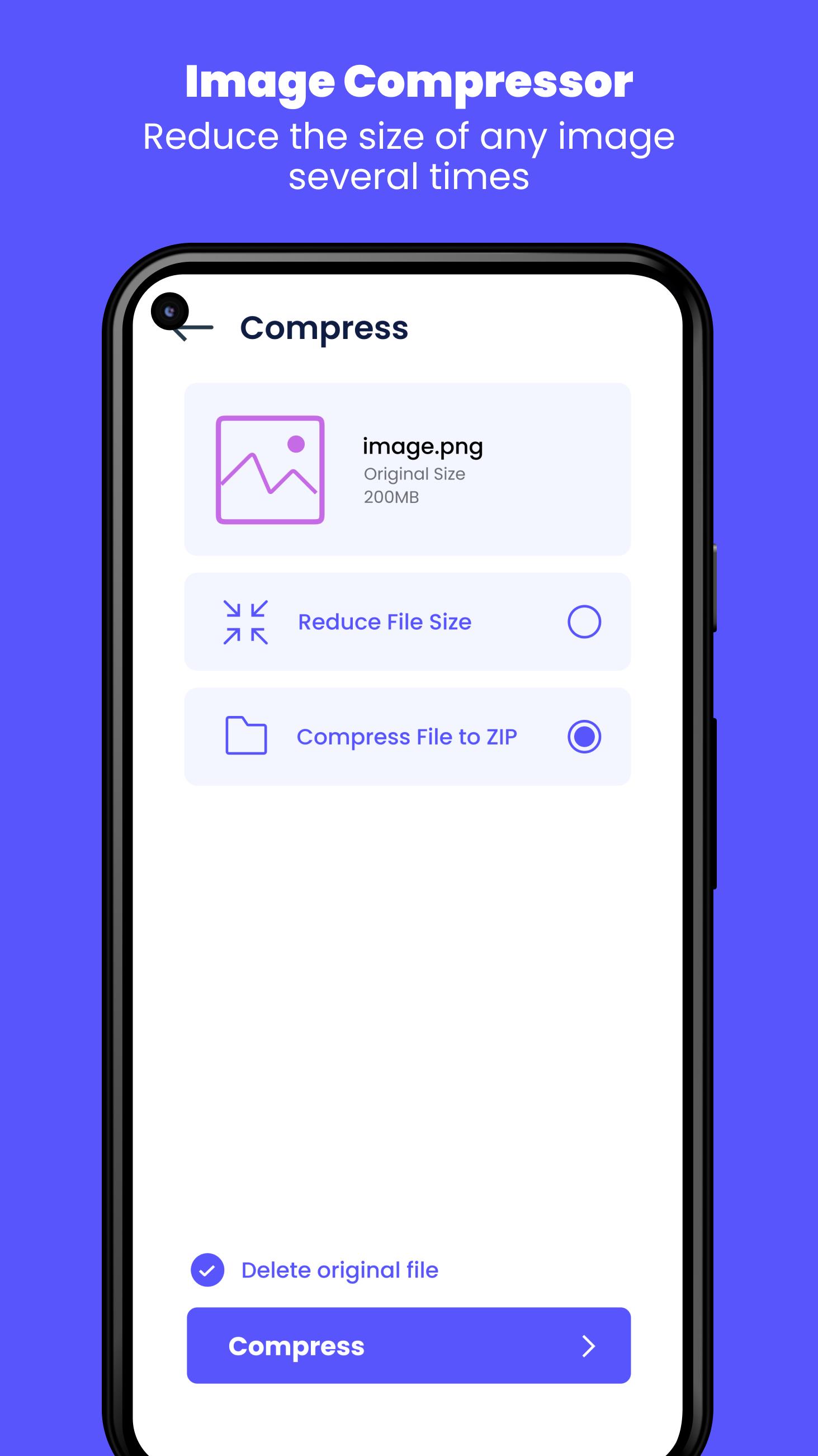 File Compressor: Compress File Captura de pantalla 4