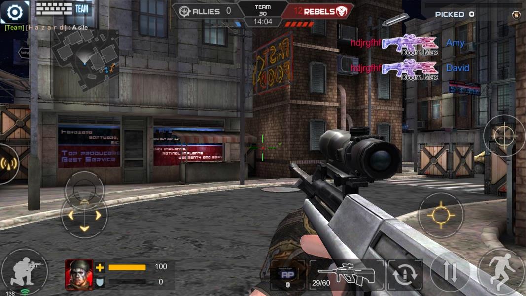 Crisis Action-eSports FPS ภาพหน้าจอ 1