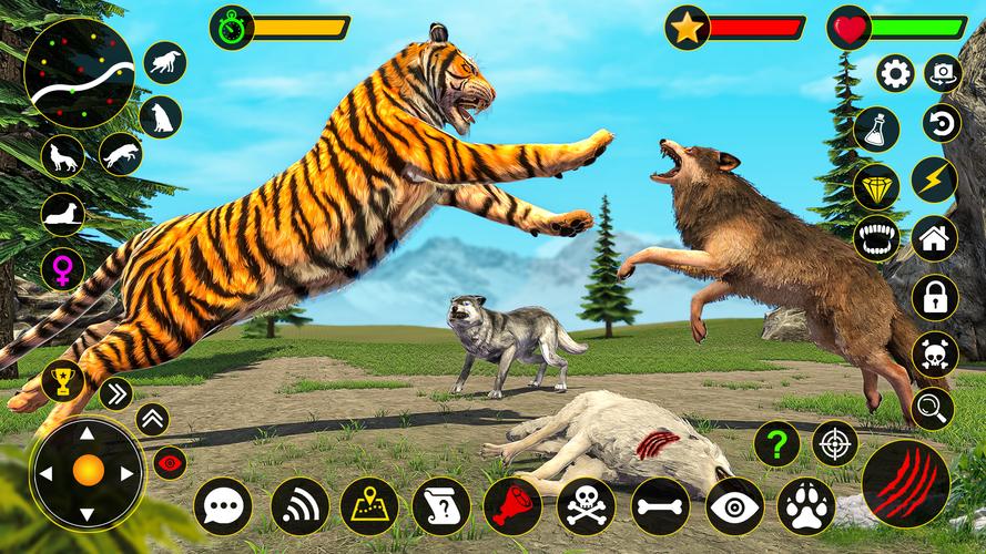 The Wolf Simulator: Wild Game 스크린샷 4