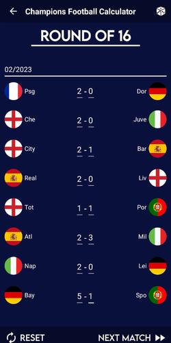 Champions Football Calculator 스크린샷 4