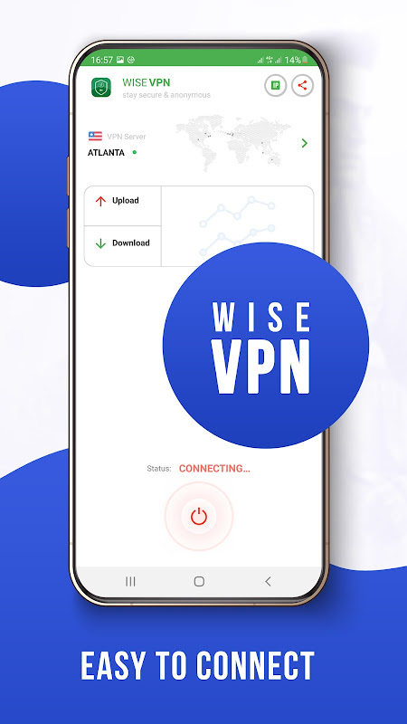 Fast VPN Wise VPN: Fast Secure 스크린샷 1
