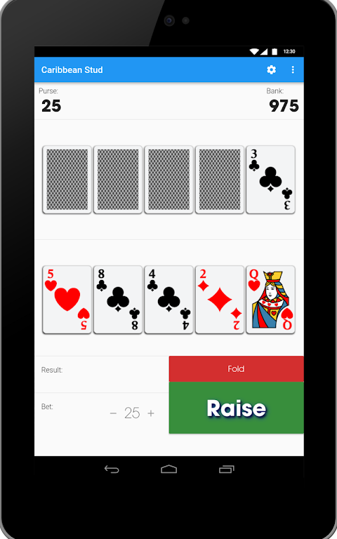 Caribbean Stud - Poker Style Card Game 스크린샷 4