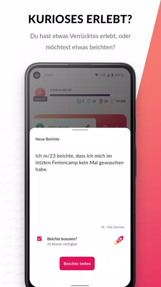HYPED - soziales Netzwerk Screenshot 4