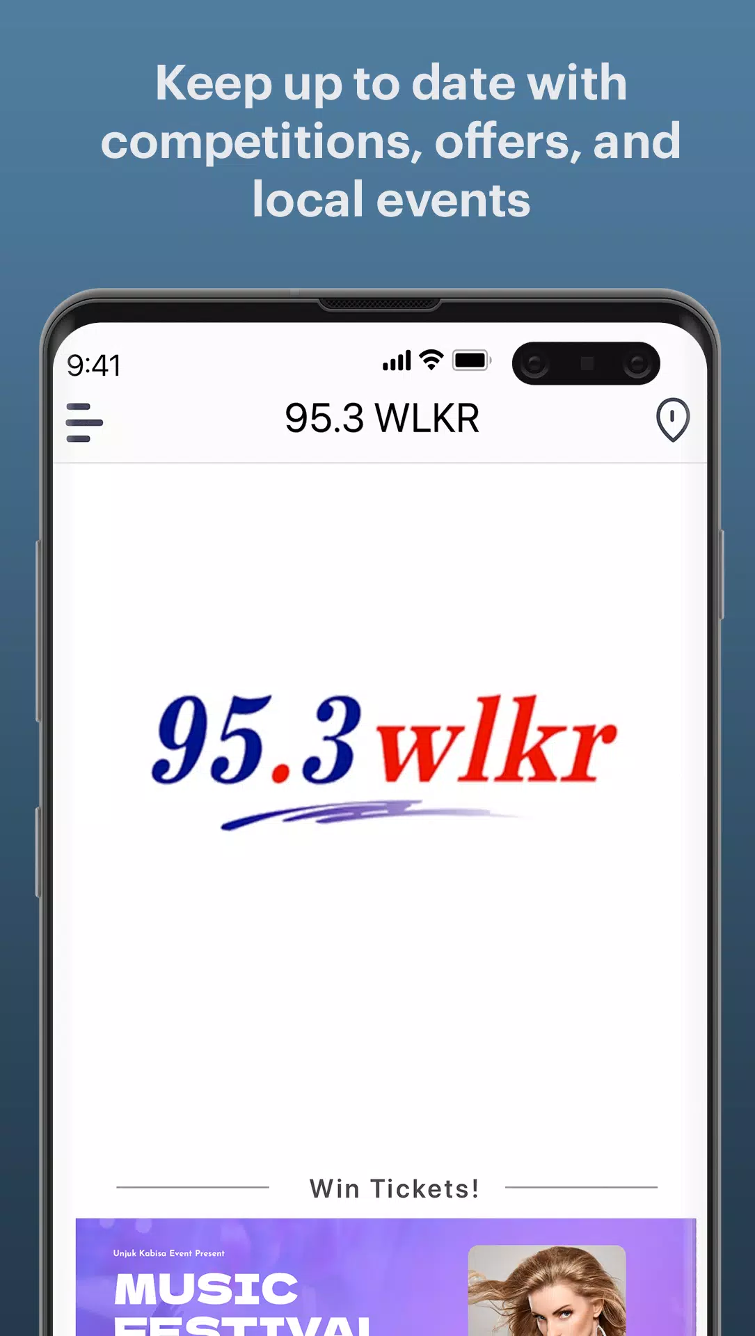 95.3 WLKR Captura de tela 3