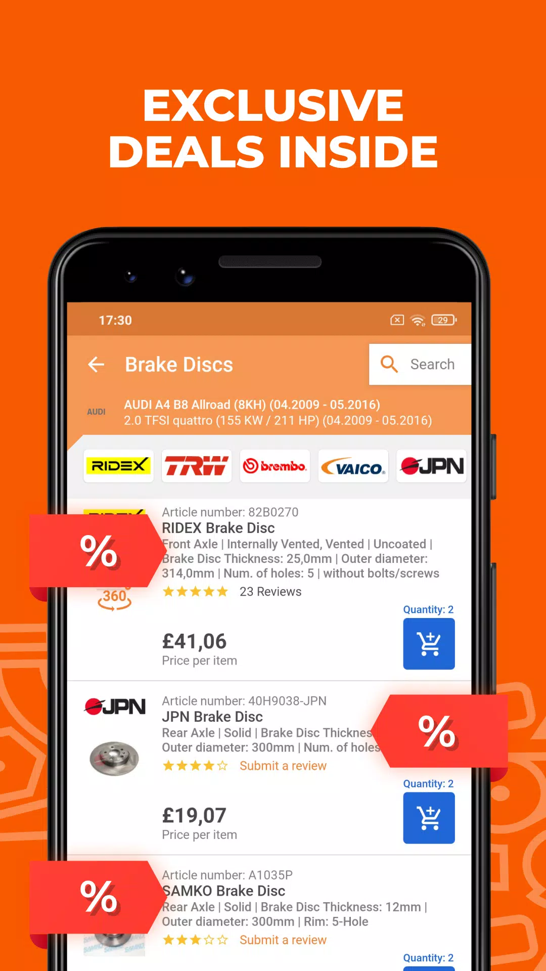 AUTODOC: buy car parts online应用截图第4张