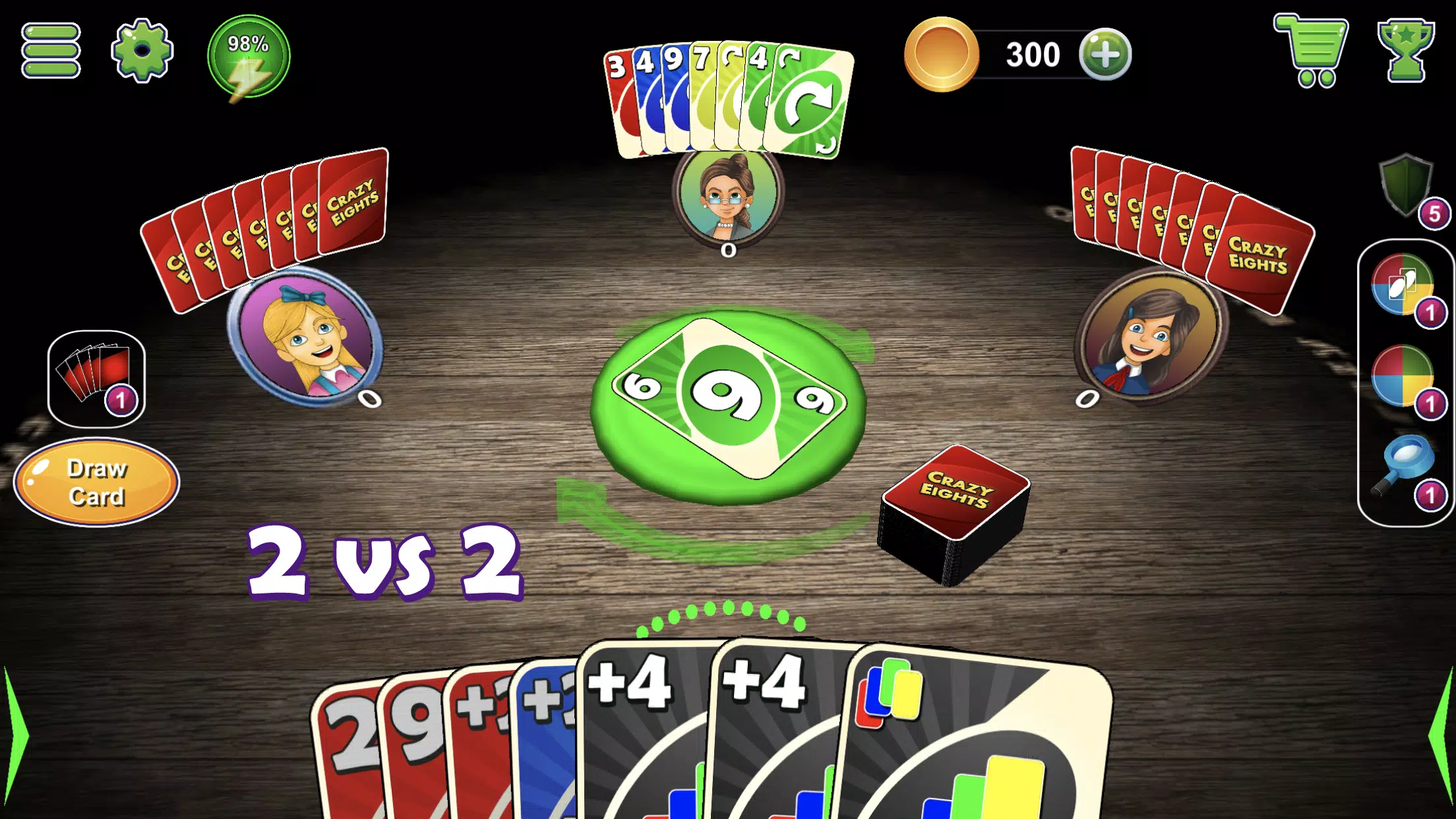 Crazy Eights 3D Screenshot 4