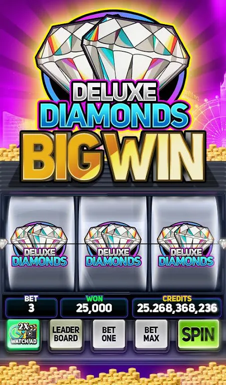 Deluxe Fun Slots - Free Slots Machines Tangkapan skrin 1