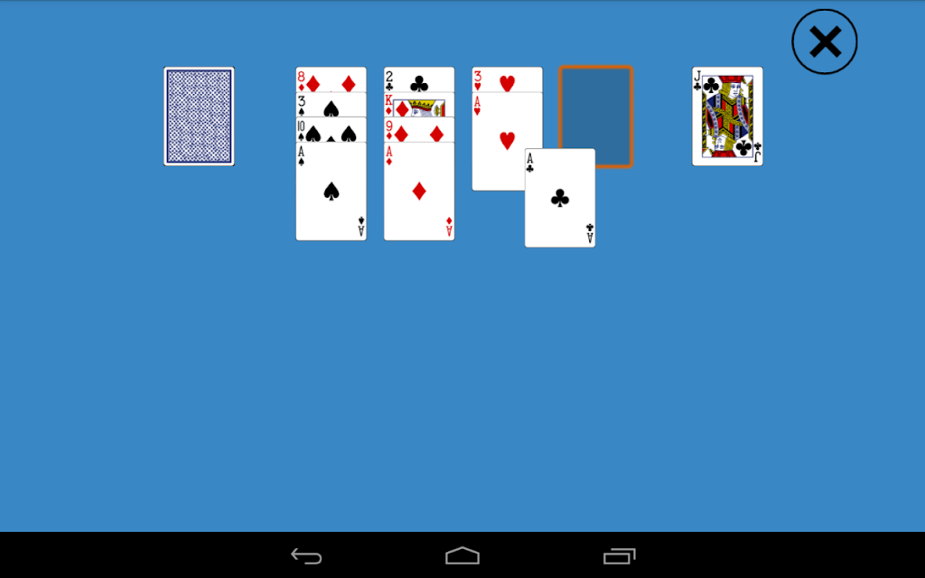 Classic Aces Up Solitaire應用截圖第3張