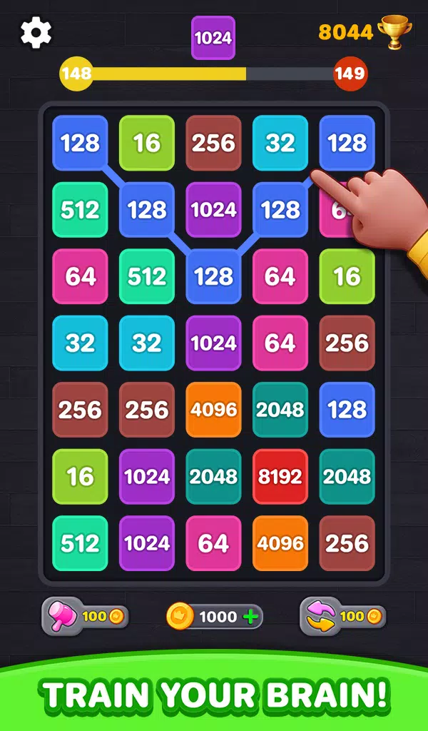 2048 Number Puzzle: Merge Game Screenshot 4