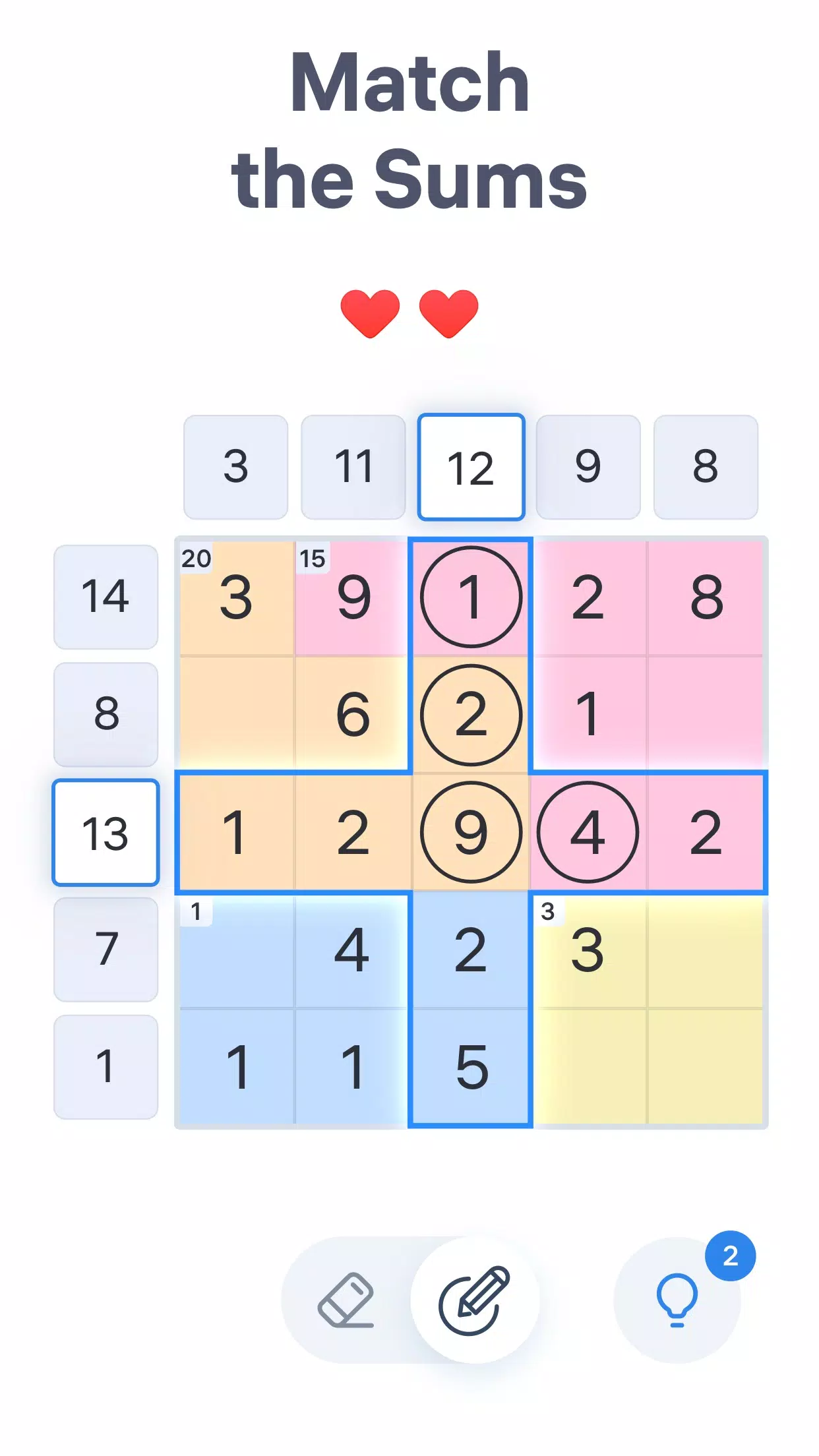 Number Sums Ảnh chụp màn hình 1