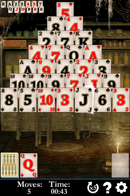 Schermata Tripeaks Solitaire - Wizards 4