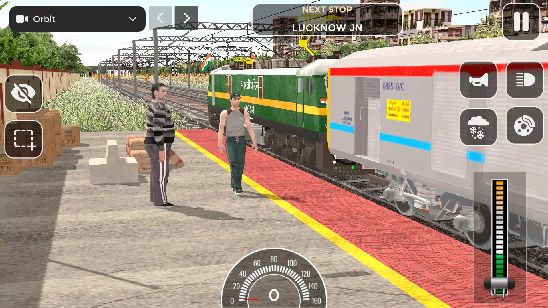 Indian Railway Train Simulator Schermafbeelding 2