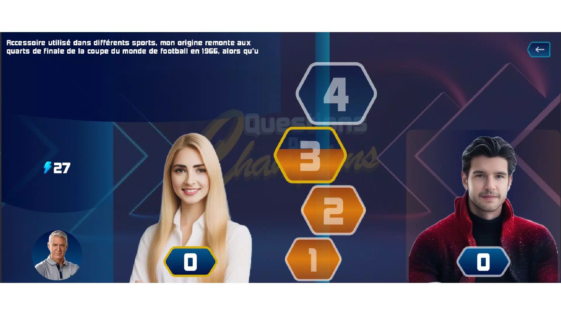 Questions De Champions Ekran Görüntüsü 1