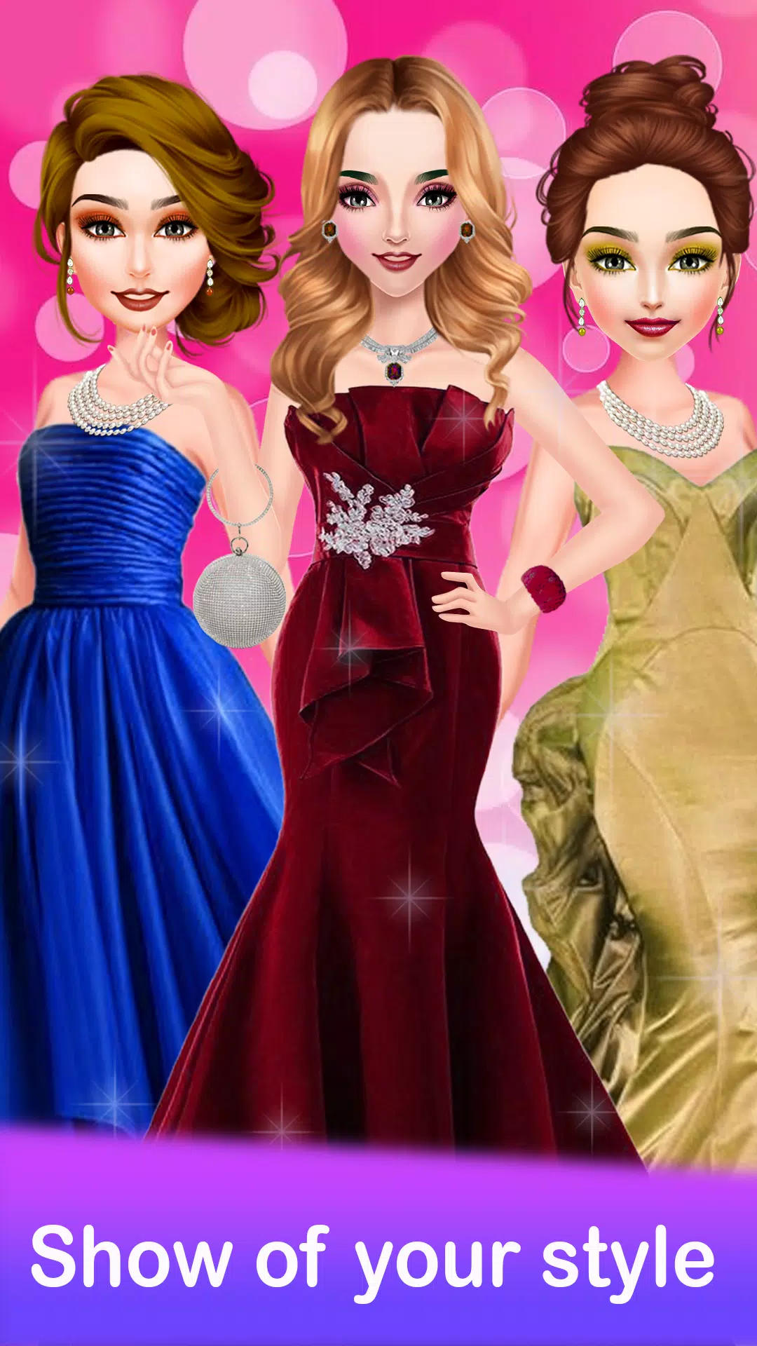 Fashion Girl Makeup Games Show應用截圖第2張