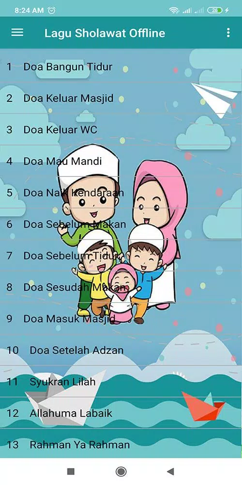 Lagu Sholawat & Anak Muslim 스크린샷 3