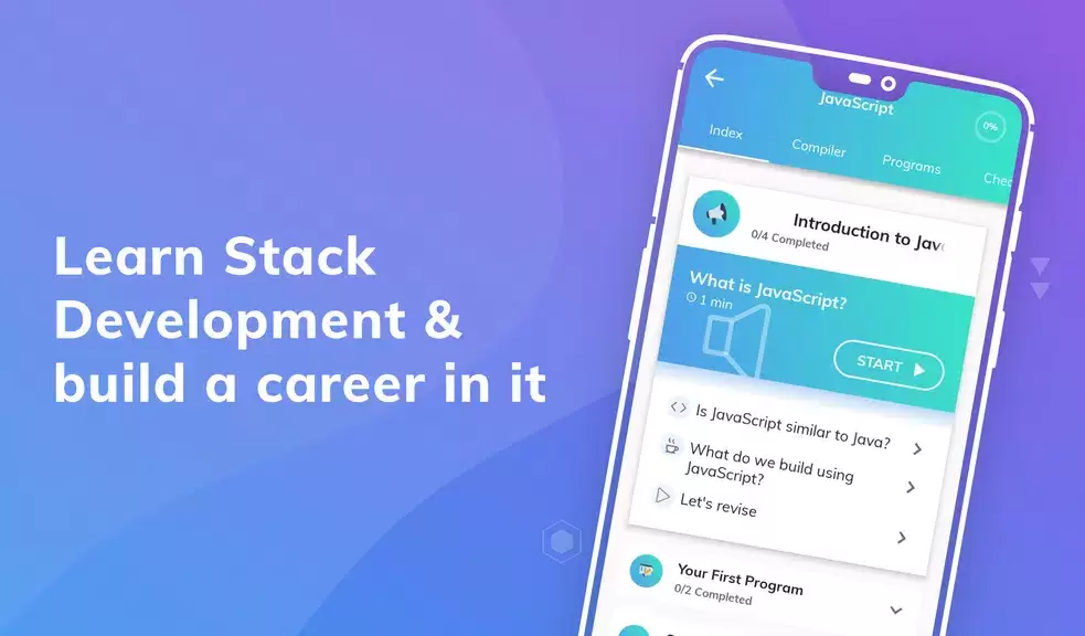 Learn Full Stack Development Tangkapan skrin 3