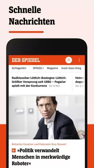 DER SPIEGEL - Nachrichten ภาพหน้าจอ 1