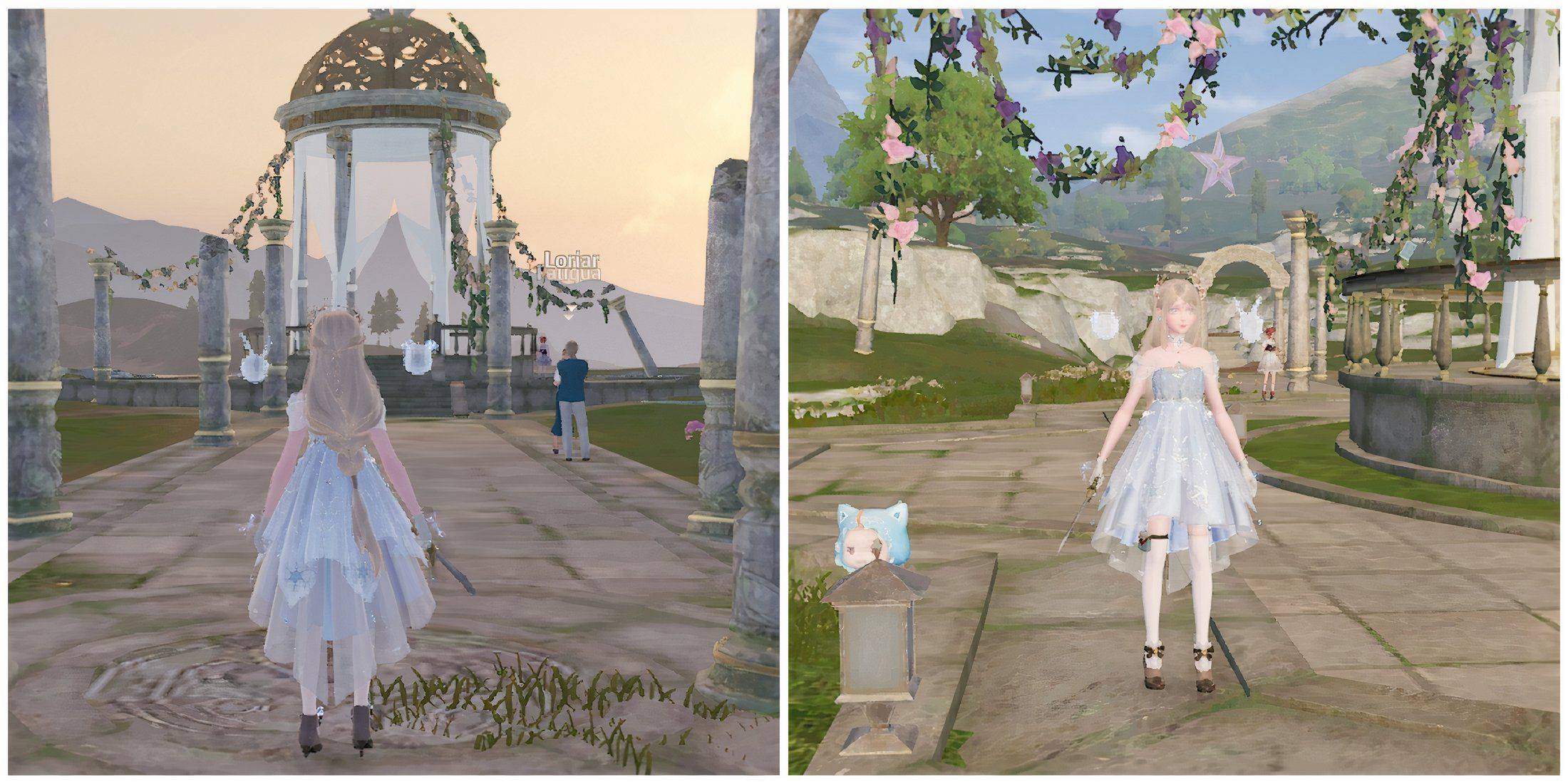 Cara Mencari Whimstar oleh Swan Gazebo di Breezy Meadow