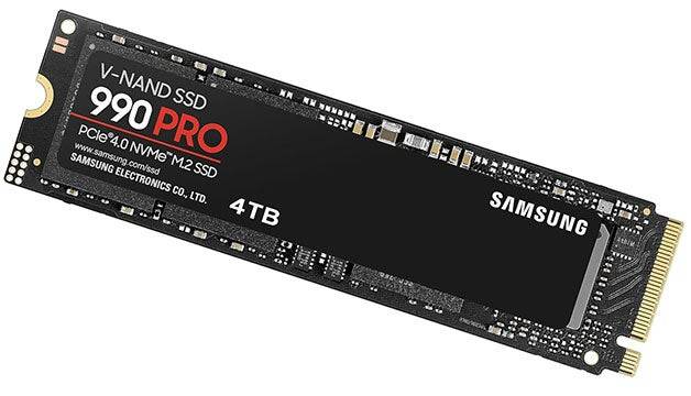 4TB Samsung 990 Pro M.2 SSD: Save $120 on PCIe 4.0's Fastest Model