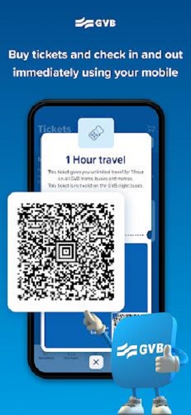 GVB travel app Screenshot 1