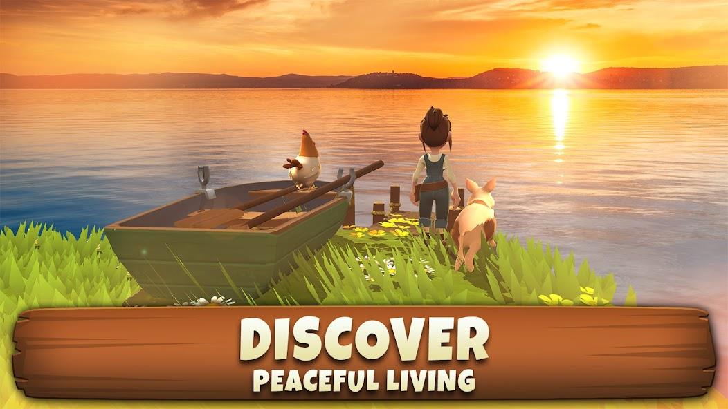 Sunrise Village: Farm Game Mod স্ক্রিনশট 2