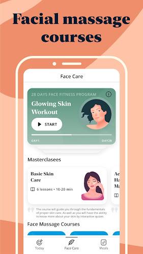 Luvly: Face Exercise, Skincare स्क्रीनशॉट 4