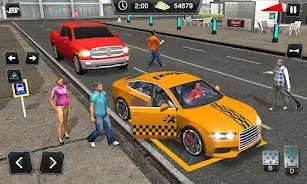 Taxi Driver Cab Car Driving 3D Screenshot 4