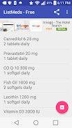 ListMeds ภาพหน้าจอ 1