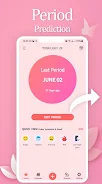 Period Tracker - Cycle Tracker ภาพหน้าจอ 1