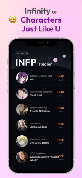 Pdbee: MBTI, Friends, Chat স্ক্রিনশট 3