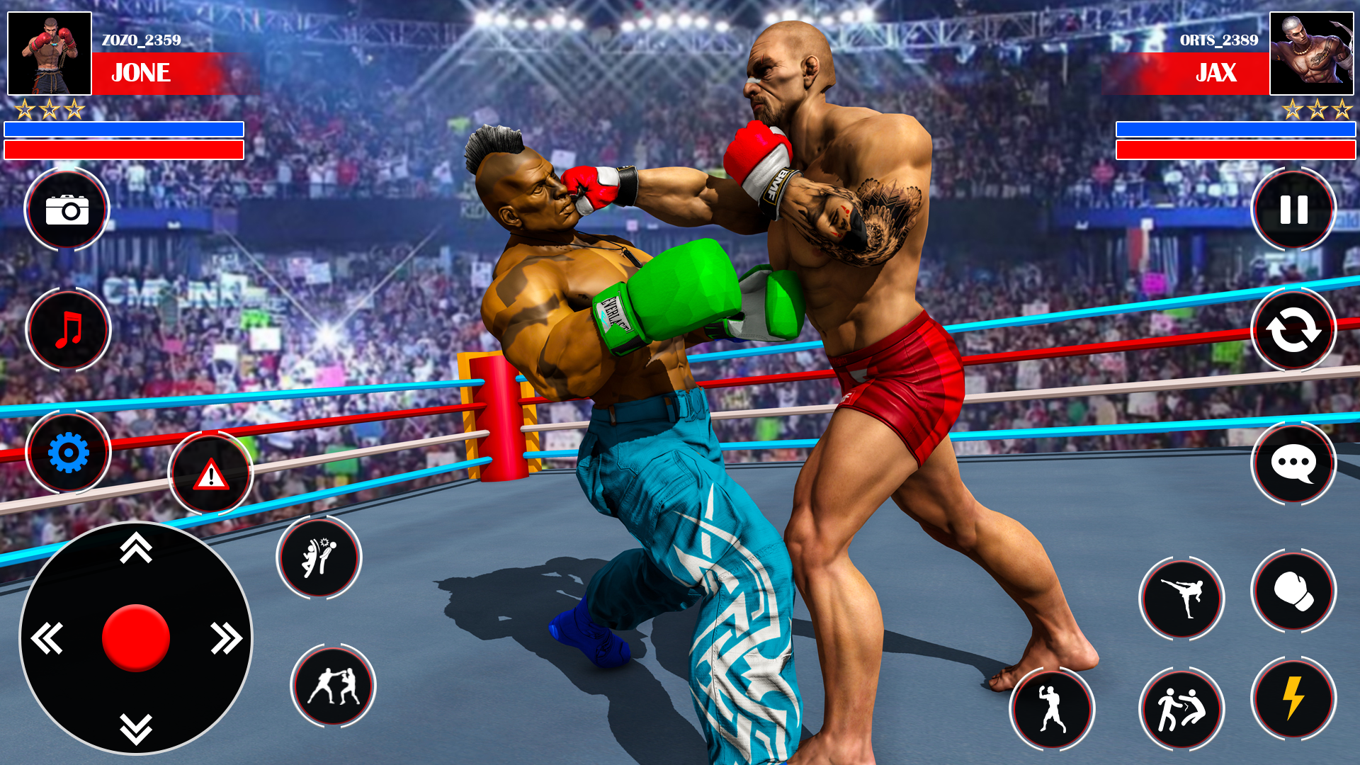 Real Punch Boxing Games 3d Tangkapan skrin 1