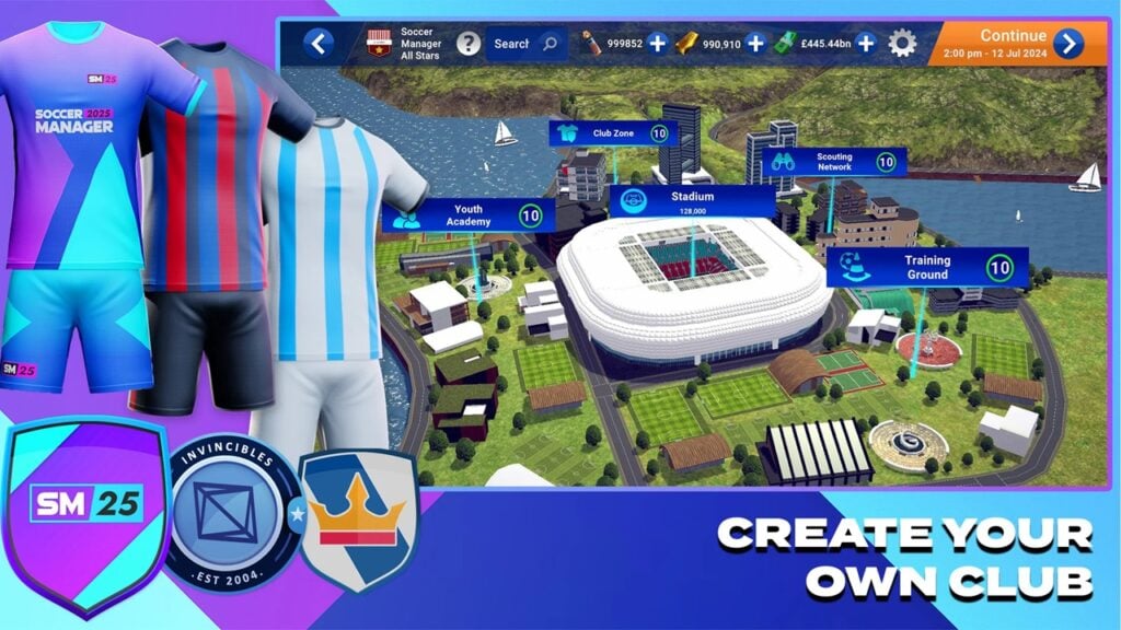 サッカーマネージャー2025は、90を超えるリーグでAndroidをヒットします！