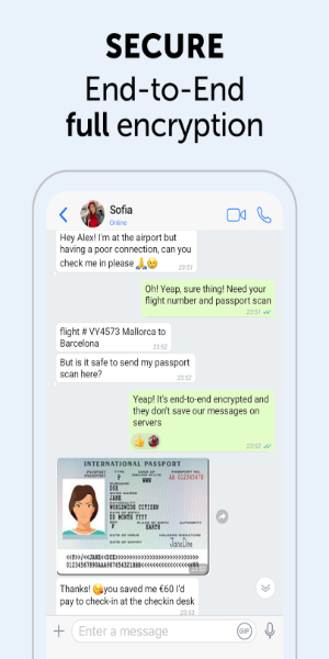 Zangi Private Messenger 스크린샷 2